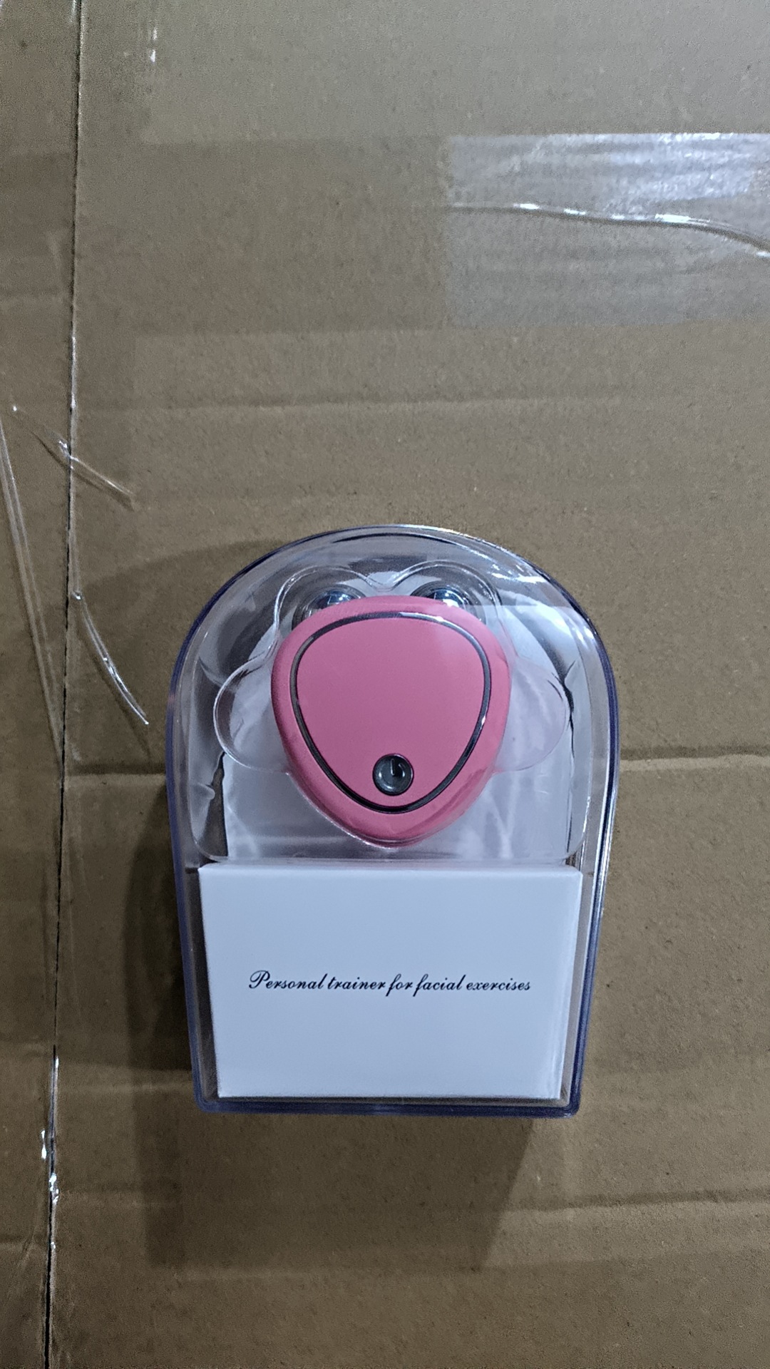 Instrumento de belleza micro-actual transfronterizo V rodillo facial de elevación facial rejuvenecimiento de la piel instrumento de guía de masaje EMS instrumento de belleza micro-actual