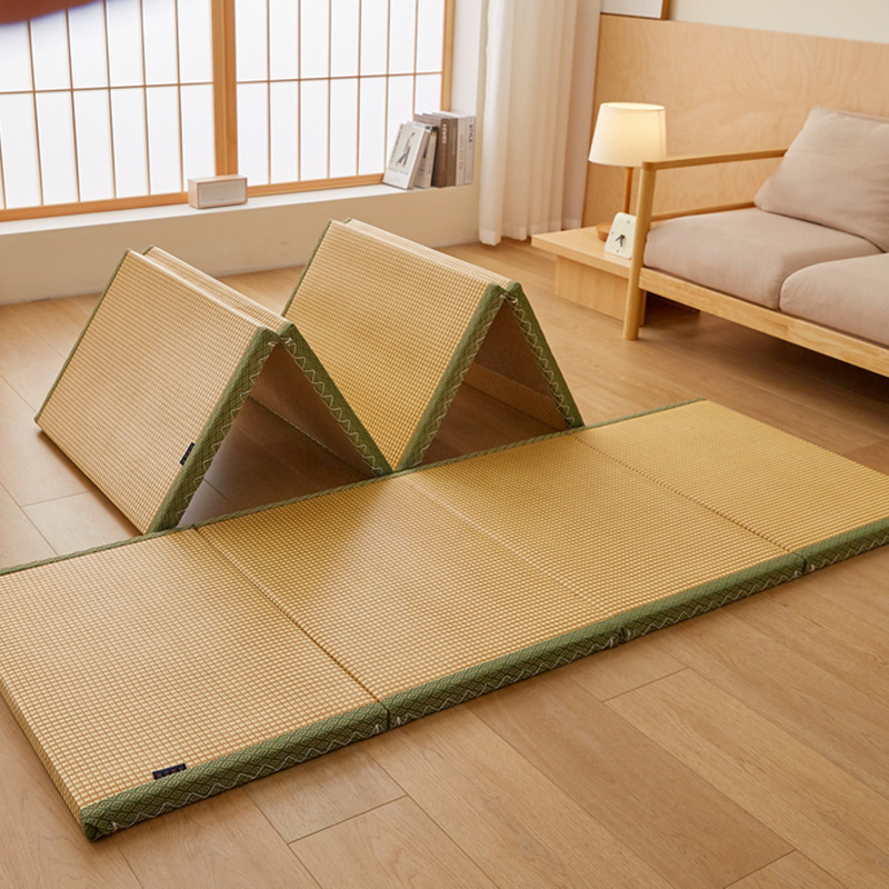 畳マット 折りたたみ式 床寝専用マット 夏用 出窓 リビングルーム 昼休み 床マット|undefined