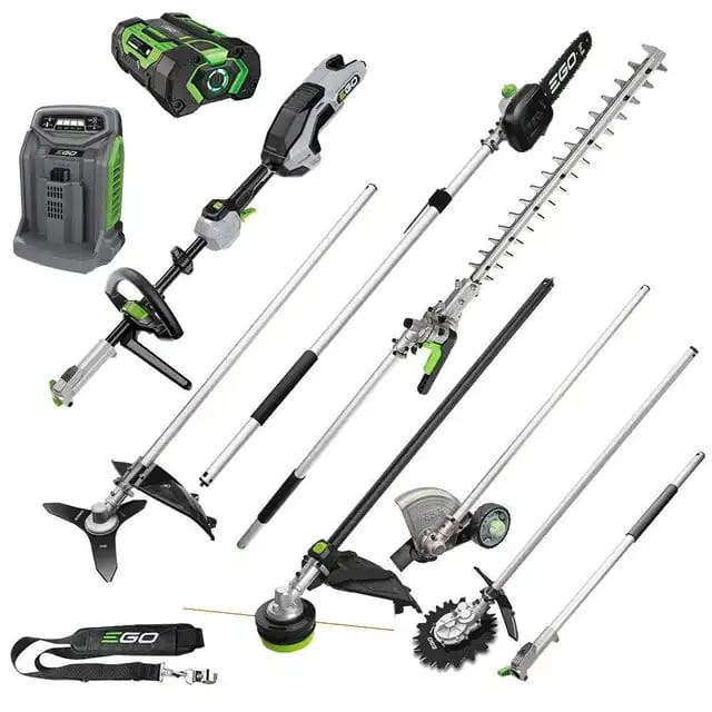 EGO56V herramienta multifuncional sin escobillas de litio PH1400E varilla sierra de césped máquina de setos máquina de corte de riego agrícola eléctrica