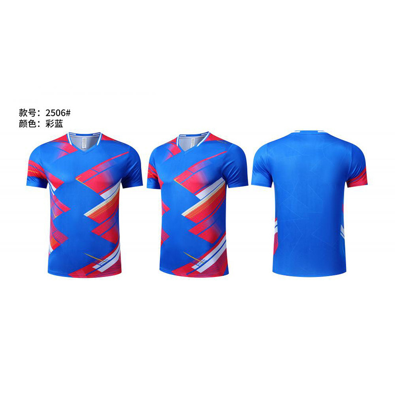 06 colorful blue top