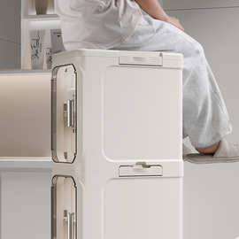 2026家用夹缝柜卫生间窄缝架多层厨房收纳折叠储物柜置物缝隙省空