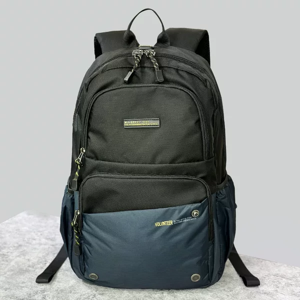 Hua Longdier Men's Fashion Business Backpack Commuter Large Capacity Oxford Cloth Backpack Fashionable Student Computer Bag