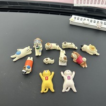 日式杂货zakka创意小猫咪桌面装饰品INS树脂工艺品汽车小摆件车载
