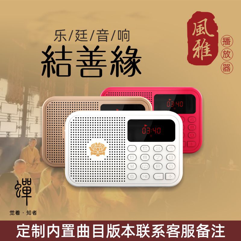 2021樂廷W303新款小音響家用戶外便攜禮品插卡迷你插卡音箱MP3