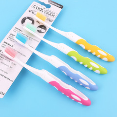 Fuzzy Caterpillar Foldable Travel Portable Toothbrush 2-Pack Couple Portable Adult Soft Hair Wholesale Manufacturer