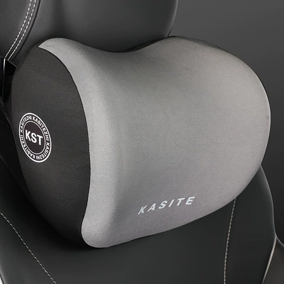 Lumbar Support Pillow, Headrest - 1-headrest-grey