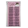 12 rows of W-shaped large flower rolls [natural pink card]