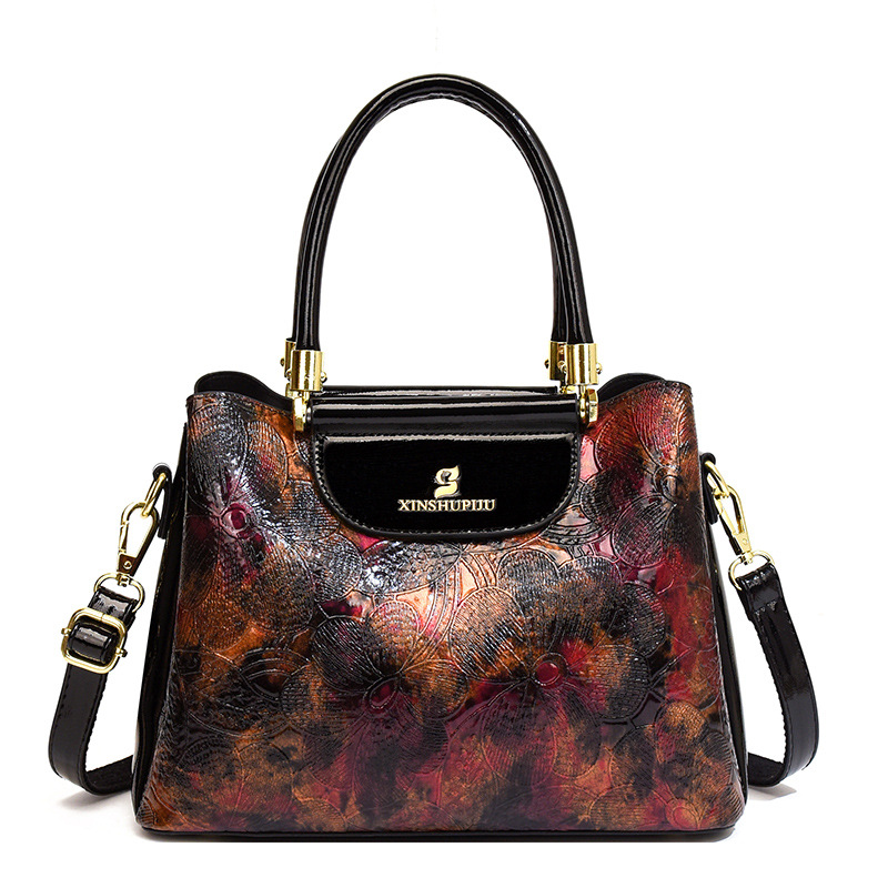 Bolso de hombro de mujer Europa y América retro bolso de tendencia nicho diseño universal temperamento de alta sensación bolso de mochila