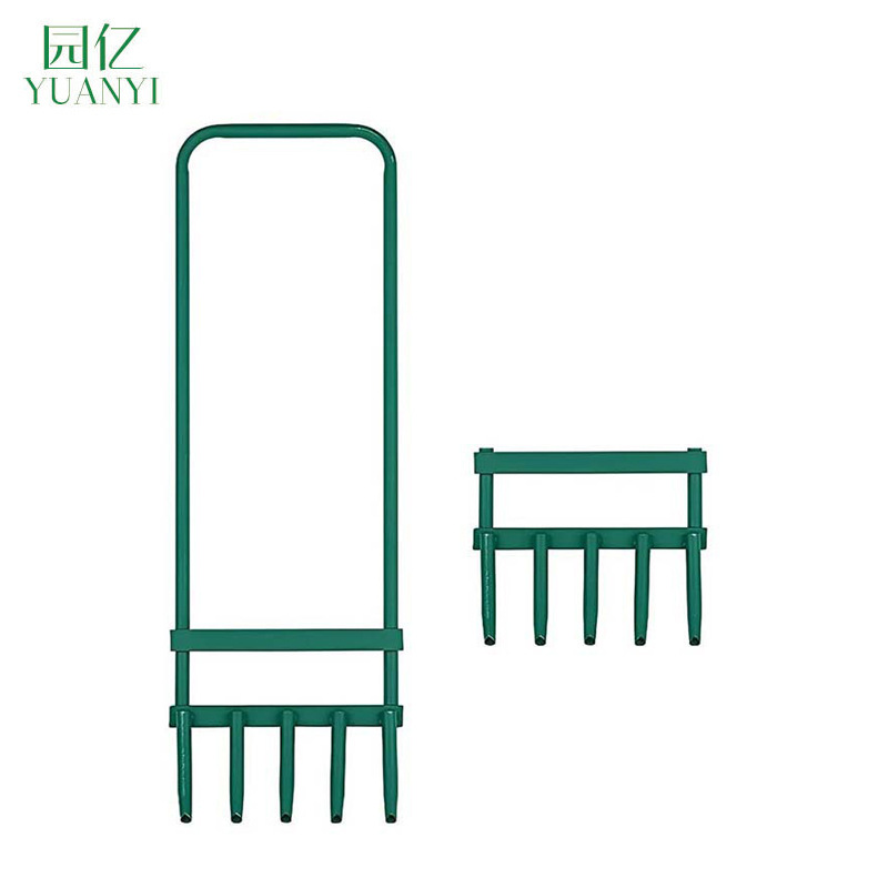 厂家直销外贸出口花园曝气机园林草坪打孔器松土钉松土工具松土器