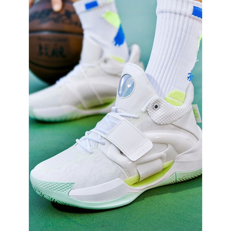 Shuahua 4 Professional Cement Floor Basketball Shoes for Men and Women Carbon Plate 5 Thompson Kt7 Youth Student Air Cushion Basketball Shoes