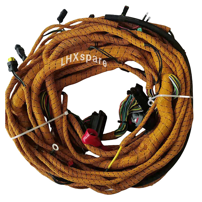 挖掘机配件323D2发动机外线底盘线束 C7.1主线束488-9252 4889252