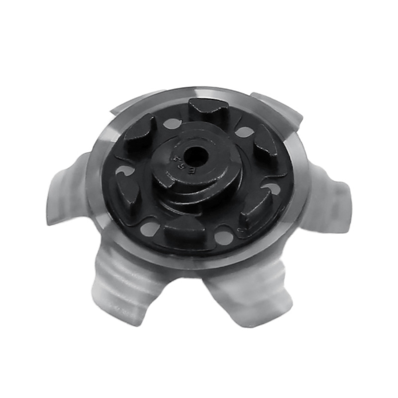 Bộ 10 đinh giày golf PGM TPU xoắn ốc chống trượt có thể tháo rời kèm dụng cụ — Zp026-đinh hoạt động đinh giày màu đen (10 đinh 1 đinh)