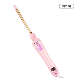 跨境自动卷迷你泰迪羊毛发卷发器9/16mm泡面刘海短发卷发棒接受定