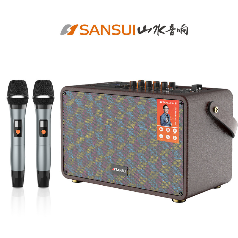 Sansui/ K7PRO Square Dance Portable Speaker Outdoor Live Broadcast…