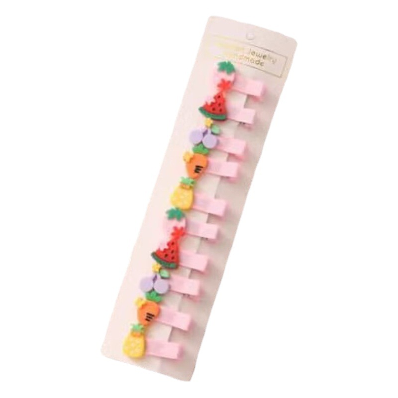 La horquilla del bebé de los niños no duele el cabello clip de pico de pato lado de la niña horquilla rota coreano lindo flequillo clip al por mayor