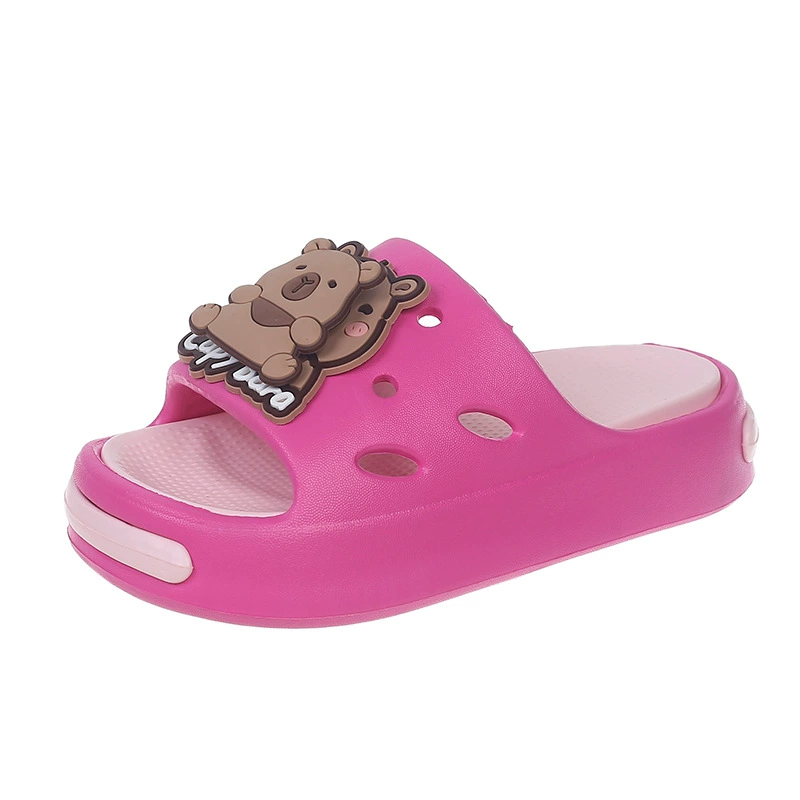 Children's slide, summer cartoon slippers, soft sole