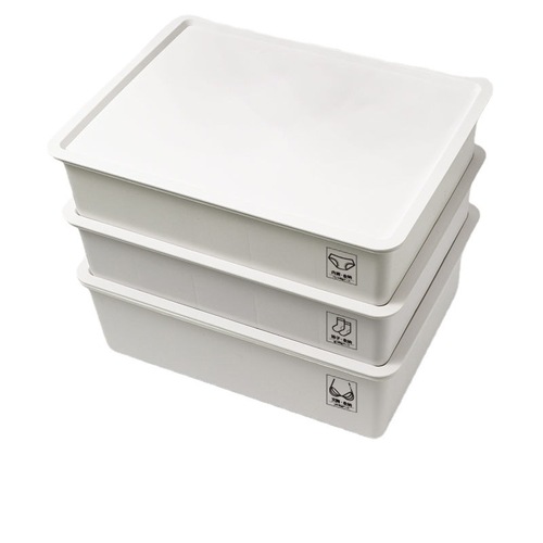 Underwear storage box, household drawer-type socks, divided underwear, underwear and socks box, three-in-one storage artifact wholesale
