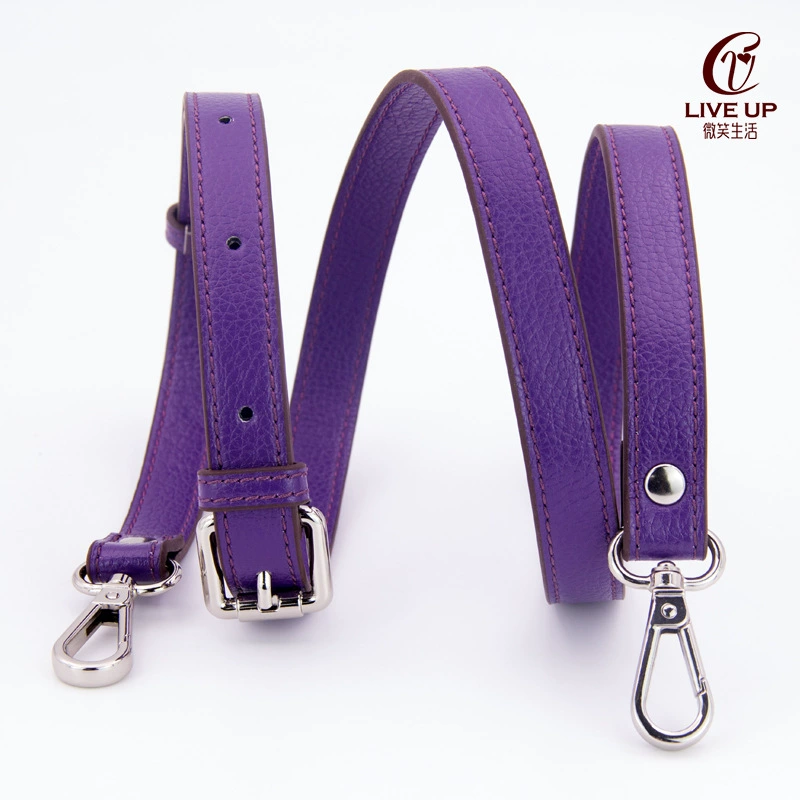 Purple straps, adjustable one-shoulder bag, bag accessory