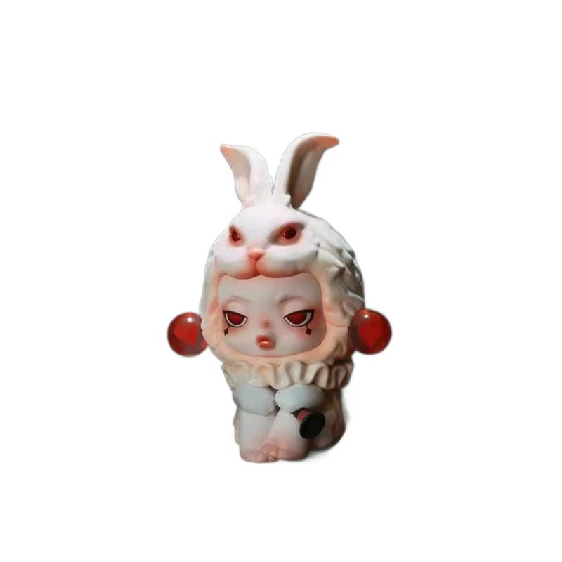 Фигурка в слепой коробке (POP MART) Bubble Mate Skullpanda — коллекционная настольная, ассорти 12+1