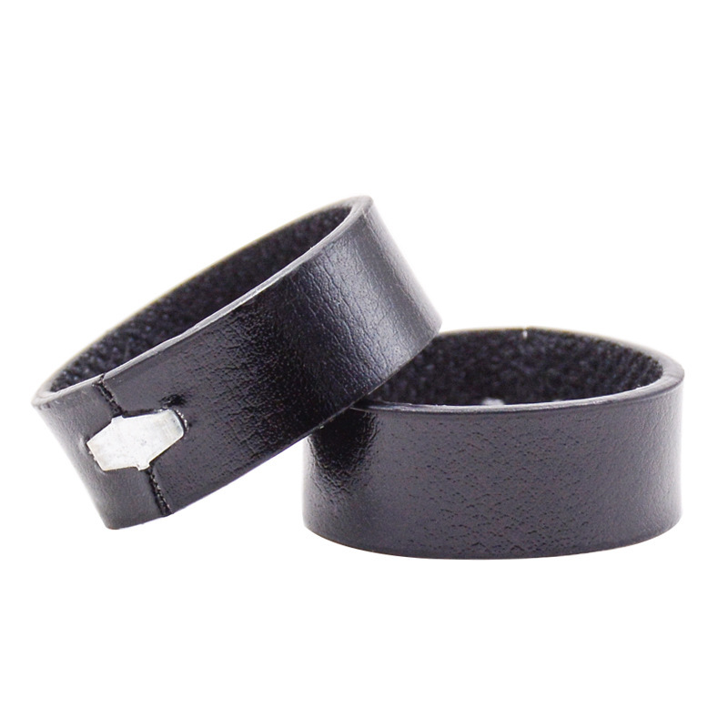 Boutique glossy antique belt tail ring 4.0 belt ring black aviation belt filling tape old-fashioned belt fixing ring