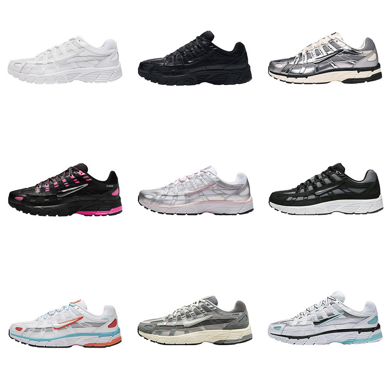 Cross-Border Foreign Trade P6000 Retro Dad Shoes Low-Top Casual Wear-Resistant Non-Slip Running Shoes Lightweight Cushioning Sports Shoes Cross-Border Foreign Trade P6000 Retro Dad Shoes Low-Top Casual Wear-Resistant Non-Slip Running Shoes Lightweight Cushioning Sports Shoes