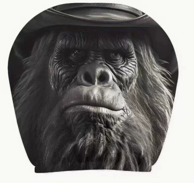Universal seat cover – seat cover - old-orangutan-double-sided-printing-1-piece