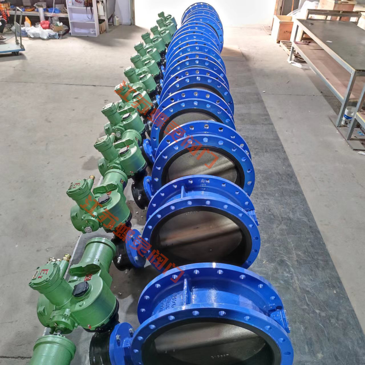 WSD94F矿用隔爆一体式电动瓦斯蝶阀 隔爆兼本安型瓦斯电动蝶阀