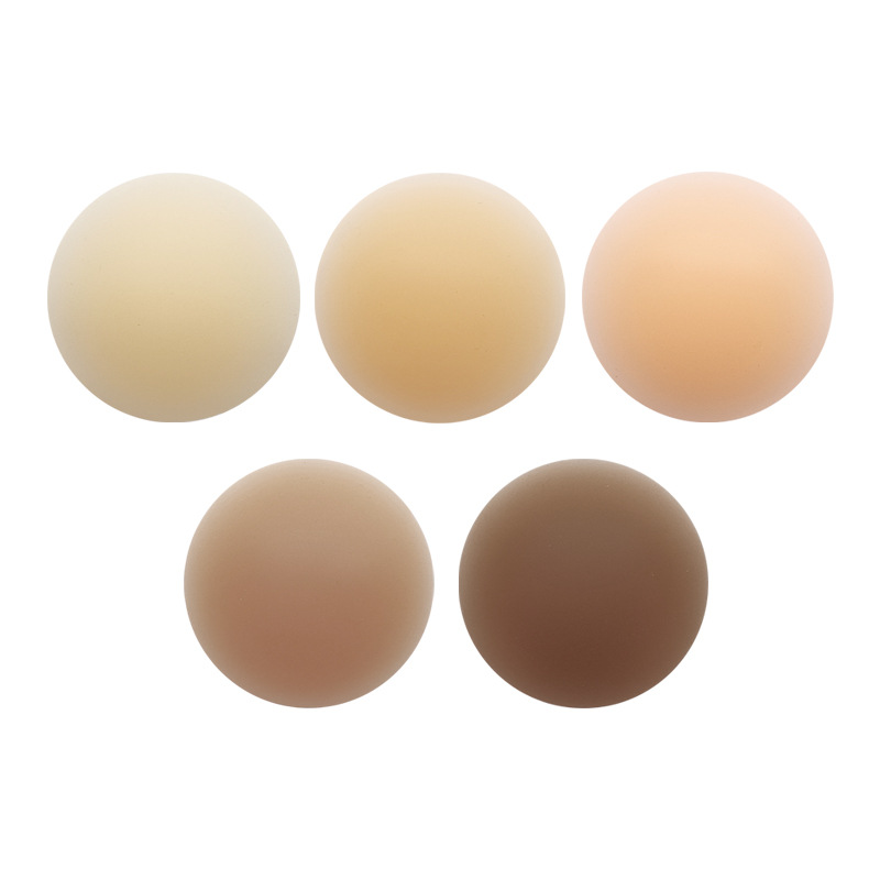 Cross-border exclusive for invisible breast patch anti-bump areola patch solid silicone breast pad self-adhesive with adhesive ultra-thin seamless breast patch