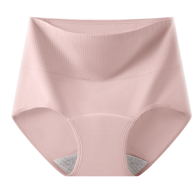 Mujeres con fugas de orina, fugas de orina de mediana edad y ancianos, absorción de agua, lavado, período de tía, pantalones a prueba de fugas, cintura alta, abdomen, ropa interior transpirable para mujer