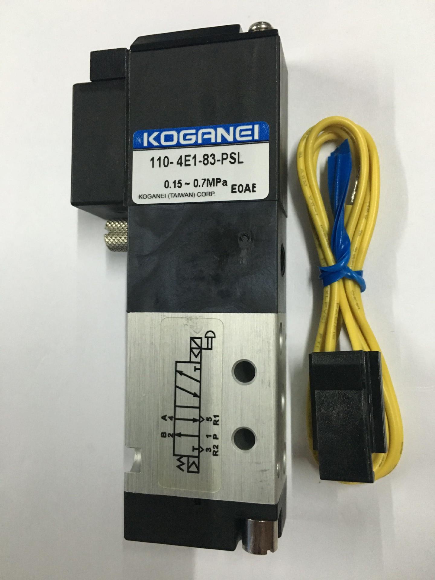 小金井KOGANEI电磁阀110-4E1-83-PSL全新原装正品110V/DC24秒发货