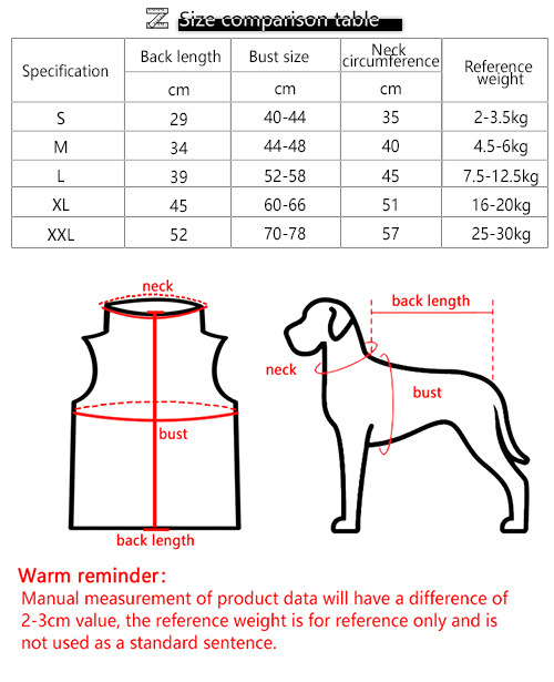 Winterjas voor honden van middelgrote en grote rassen – Geïsoleerde, winddichte jas met zachte katoenen voering voor koud weer_voghion.com