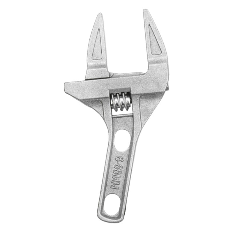 Llave de baño de aleación de aluminio multifuncional al por mayor de luz llave de tubo abierto llave grande abierta mango corto alicates móviles