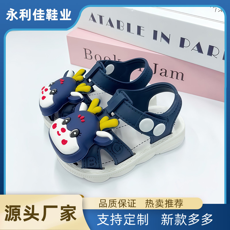 Sandalias de verano para niños, niños y niñas, bebés, zapatos de bebés, fábrica de comercio exterior, comercio electrónico al por mayor