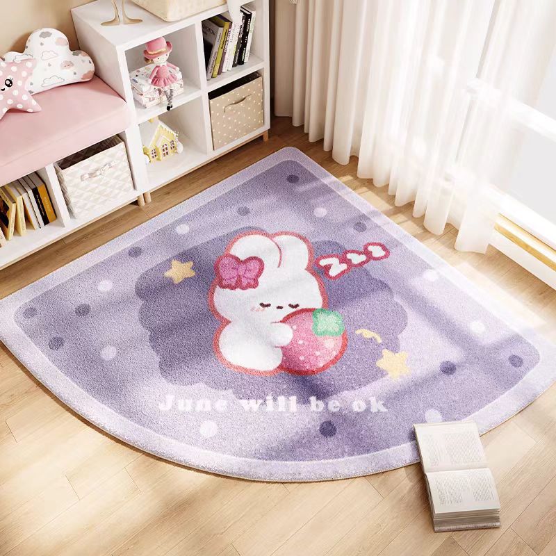 과일 보라색 토끼