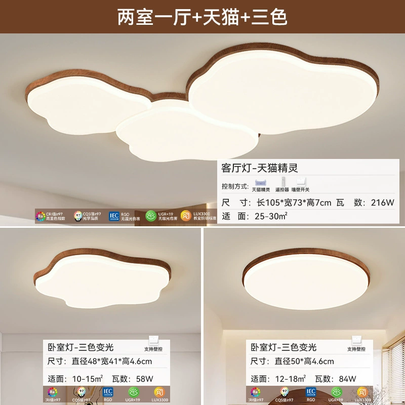 Ceiling light, ultra thin combined lights, eyes protection