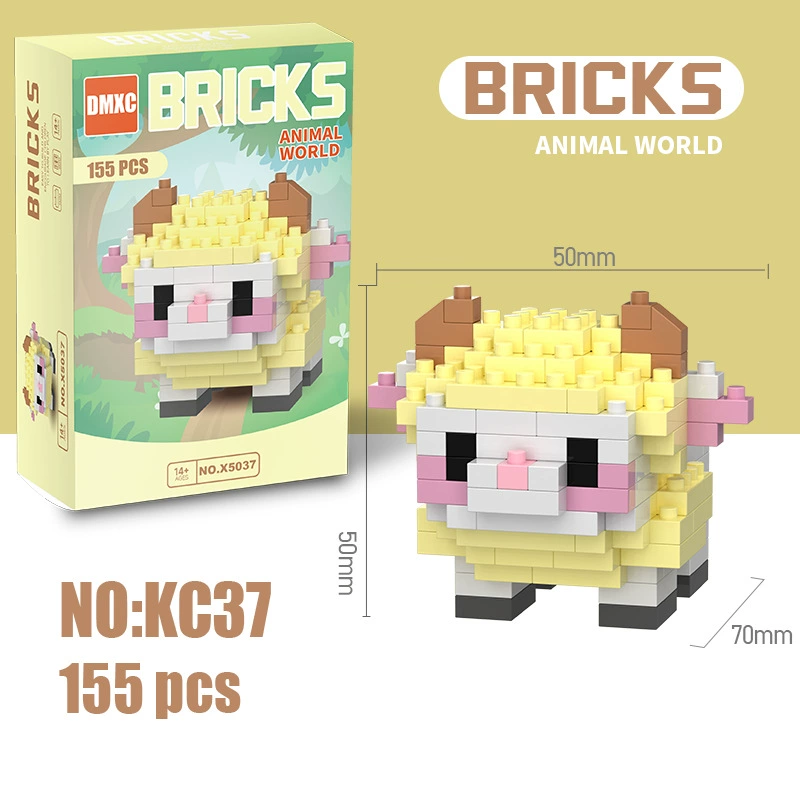 Конструктор bricks (Lego) минифигурки, мелкие микрокубики, подарок на день рождения, разнообразные стили