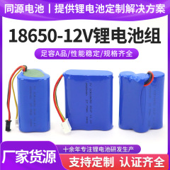 18650バッテリー、様々な容量、掃除機、電動工具、釣り機、漁船、高倍率12Vリチウム電池