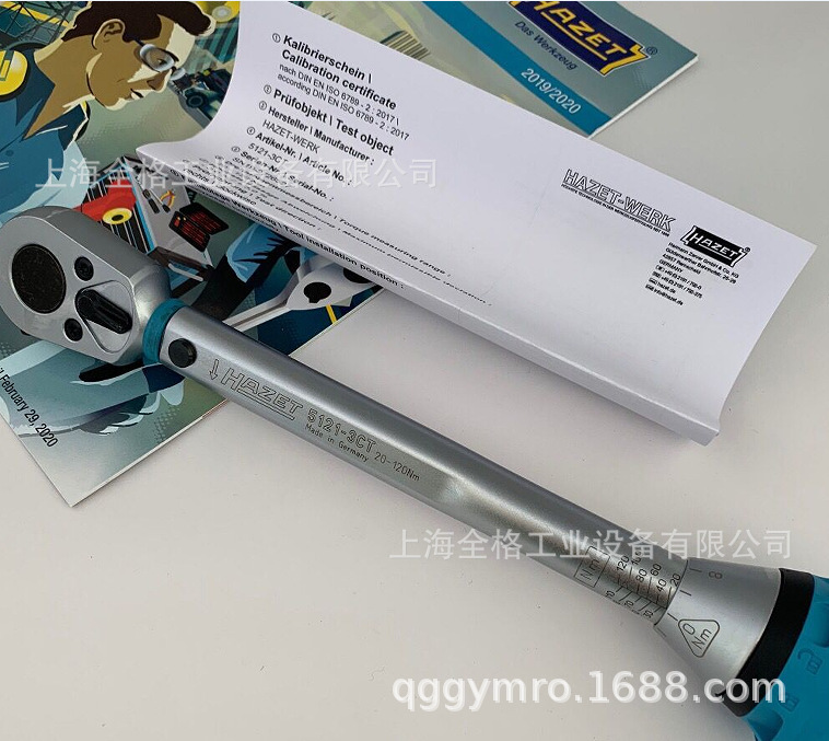 德国哈蔡特HAZET扭矩扳手 扭力扳手 5121-3CT  原装
