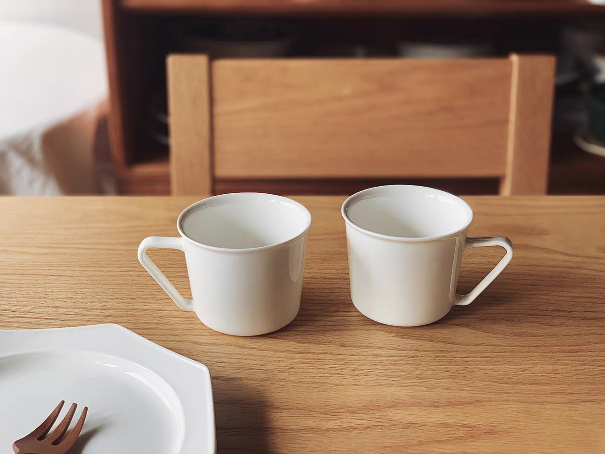 In Stock Classic Ceramic Mug Coffee Tea Minimalist Zhaiji Style Single Person Water Cup Wholesale_voghion.com