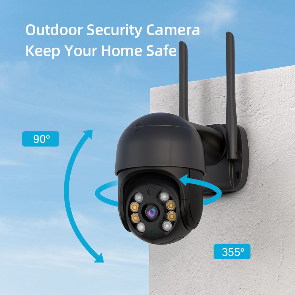 Cross-border bestseller icsee 4K8MP wireless WiFi network surveillance camera PTZ dome camera 2-inch Xiongmai