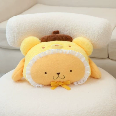 cute four seasons universal car – Headrest - pudding-dog-28x20cm