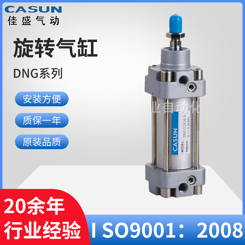 厂家供应 CASUN可旋转型气缸小型气缸 DNG系列标准型气缸