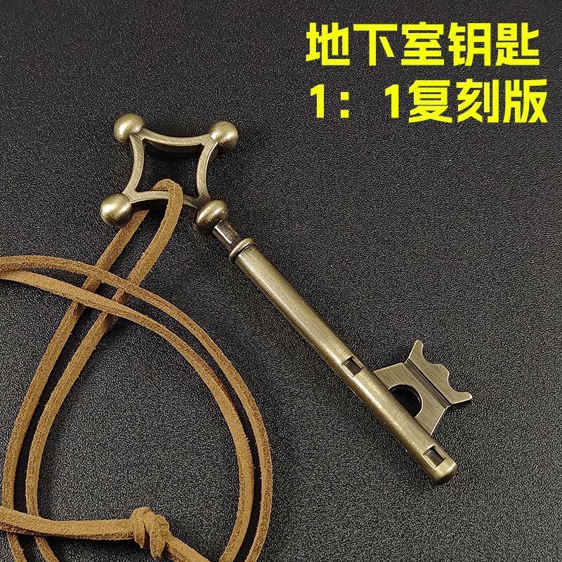 Attack Giant Necklace Allen Basement Key Pendant Comic Around COS Prop Retro Key