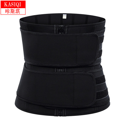 咔斯琪直供暴汗束腰收腹带hot shapers塑身腰封氯丁橡胶束身衣 女|ms