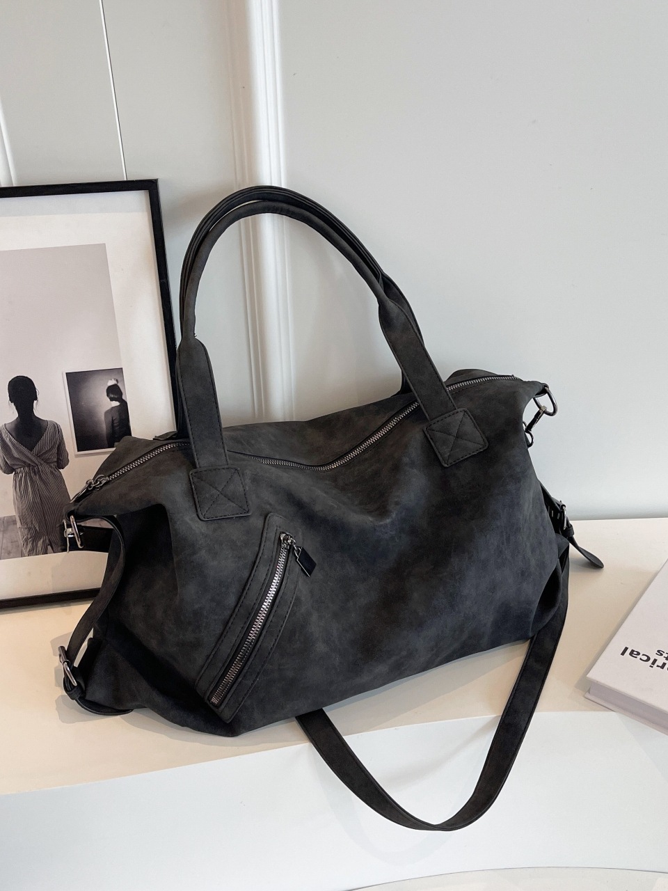 Black Stylish Tote Bag for Daily Use & Special Occasions