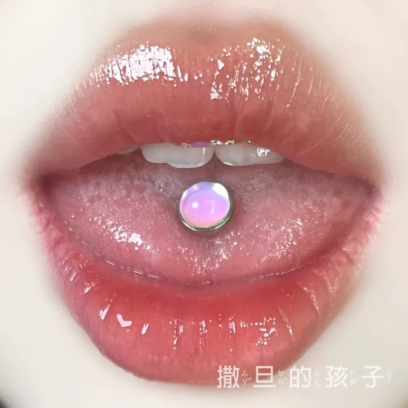 Пирсинг языка, ногтевая sequins из нержавеющей стали, оптовая закупка