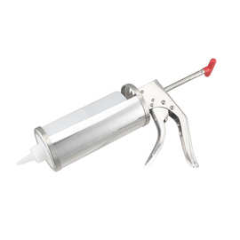 不锈钢挤酱枪酱桶番茄酱沙拉酱枪汉堡店设备奶油果酱挤压器
