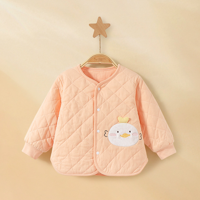 Capa de algodón para bebés otoño y invierno chaqueta de algodón para niños ropa de invierno gruesa niñas chaqueta de algodón caliente para bebés