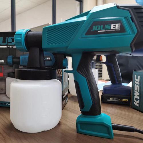 Cross-border new 110V lithium electric spray gun rechargeable electric spray gun handheld paint watering spray gun