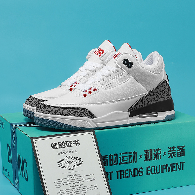 Otoño y invierno zapatos de baloncesto zapatos deportivos casuales para hombres zapatos de suela suave para estudiantes jóvenes zapatos de corrida zapatos de skate para mujeres j3 amortiguador transpirable
